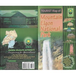 Tourist map of Mountain Elgon National Park