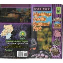 Tourist Map of Mgahinga Gorilla National Park