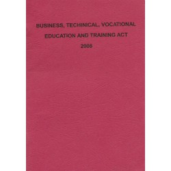 BUSINESS,TECHINICAL,VOCATIONAL EDUCATION AND TRAINING ACT 2008