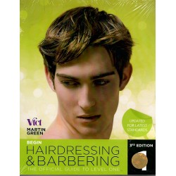 BEGIN HAIR DRESSING & BARBERING : The official guide to level one