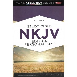 HOLMAN STUDY BIBLE NKJV EDITION -PERSONAL SIZE
