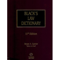 BLACK'S LAW DICTIONARY -11th Edition