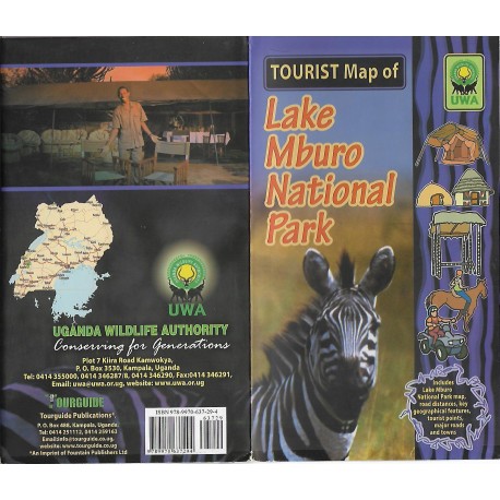 Tourist Map of Lake Mburo National Park
