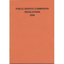 PUBLIC SERVICE COMMISSION REGULATIONS 2009