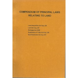 COMPEDIUM OF PRINCIPAL LAWS RELATING TO LAND