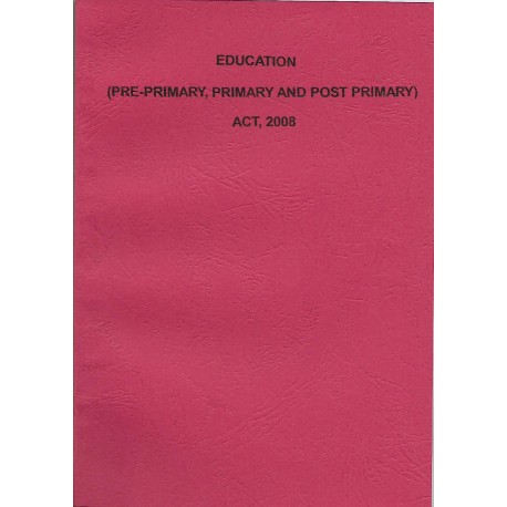 EDUCATION (PRE-PRIMARY,PRIMARY AND POST PRIMARY)