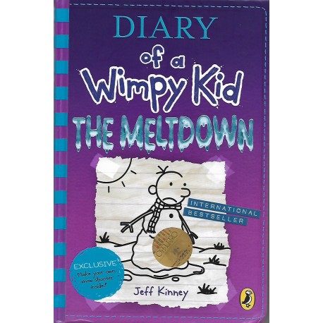 DIARY OF A WIMPY KID- THE MELT DOWN (HARD COVER)