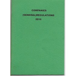 Companies  (General ) Regulatiions 2016